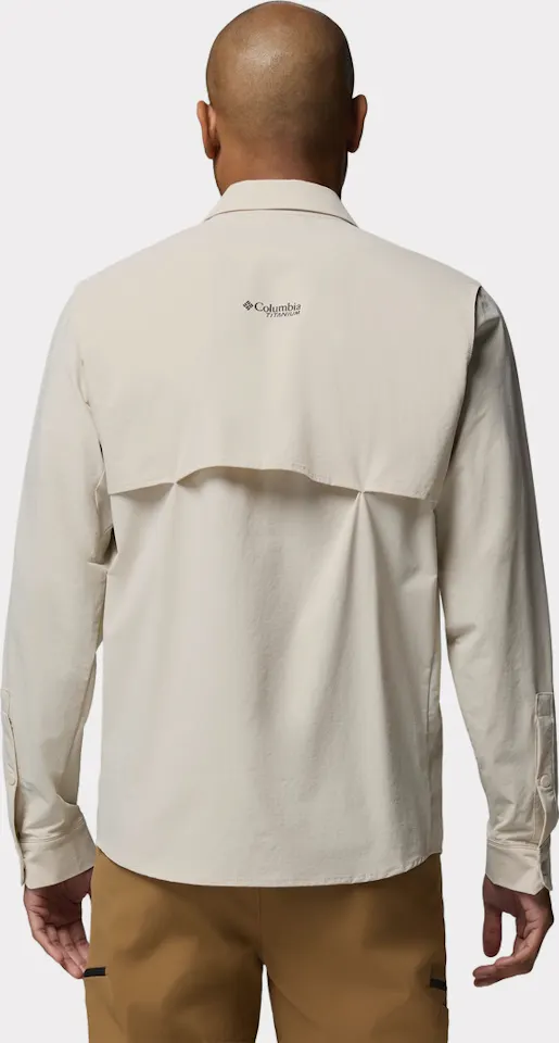 Columbia Men's Silver Ridge Elite Long Sleeve Dark Stone 09