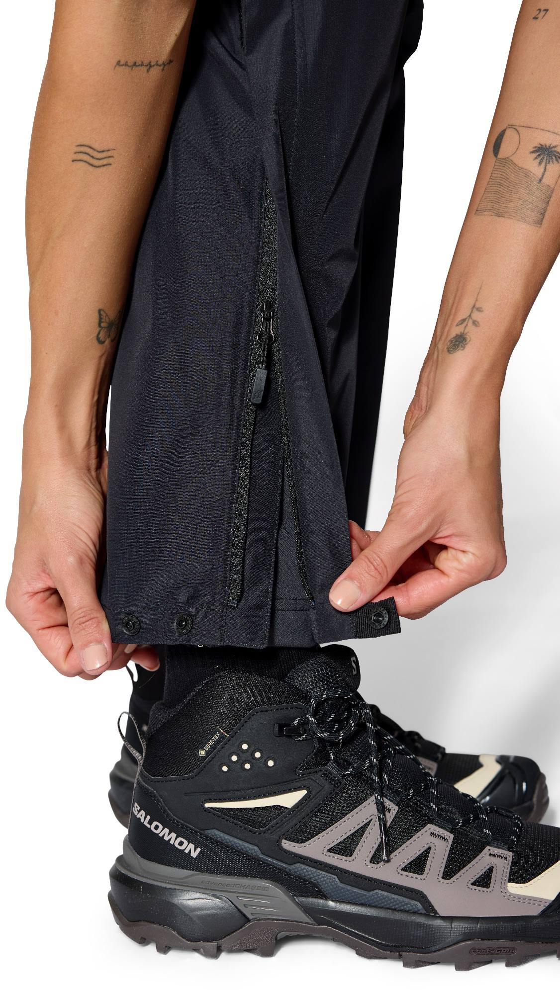 Rab Women's Downpour Pant Musta 10