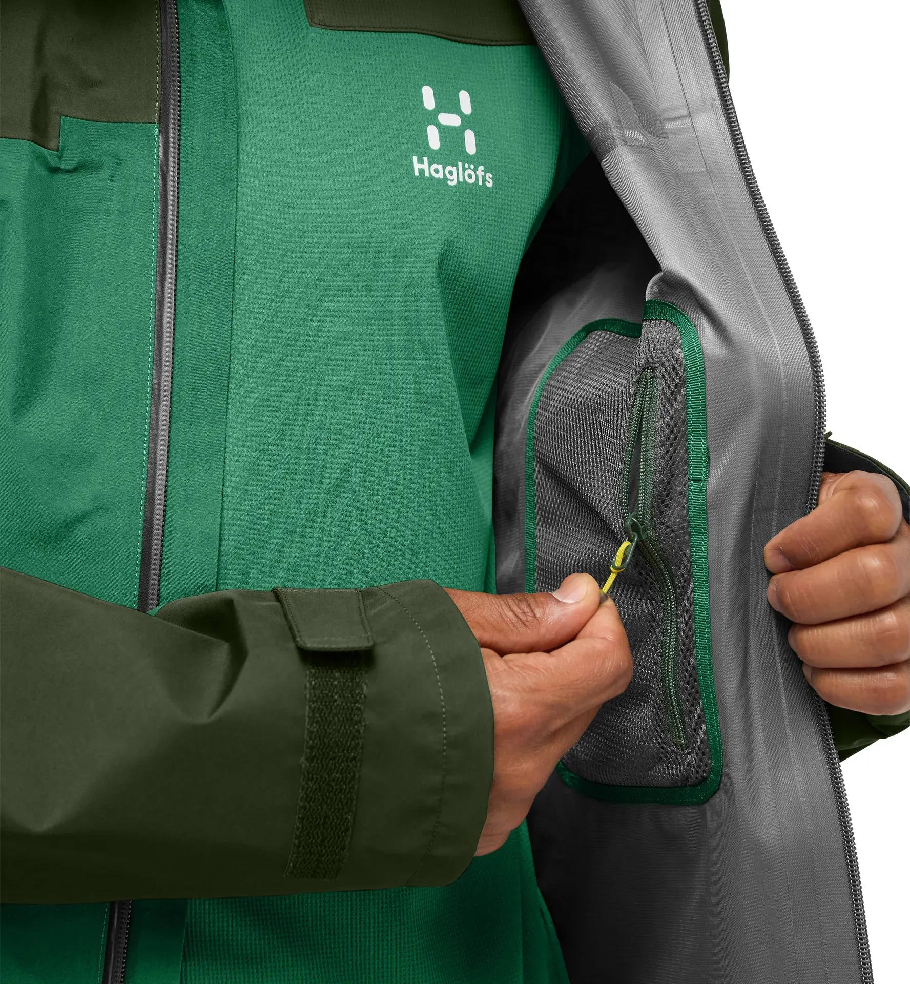 Haglöfs Men's ROC Flash GTX Jacket Steel Blue 08