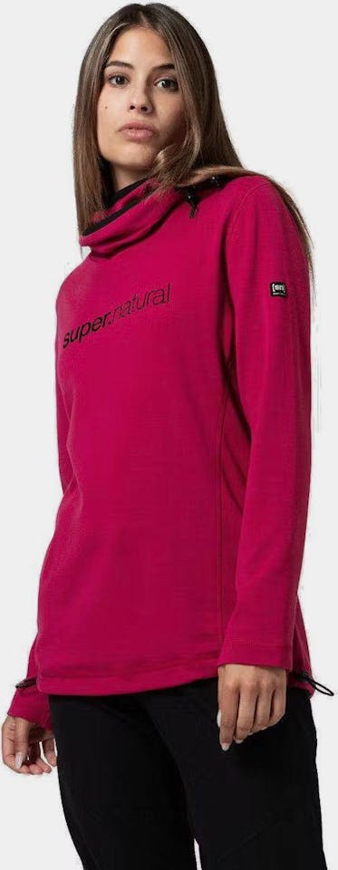 Supernatural Women's Alpine Hooded Sangria 01