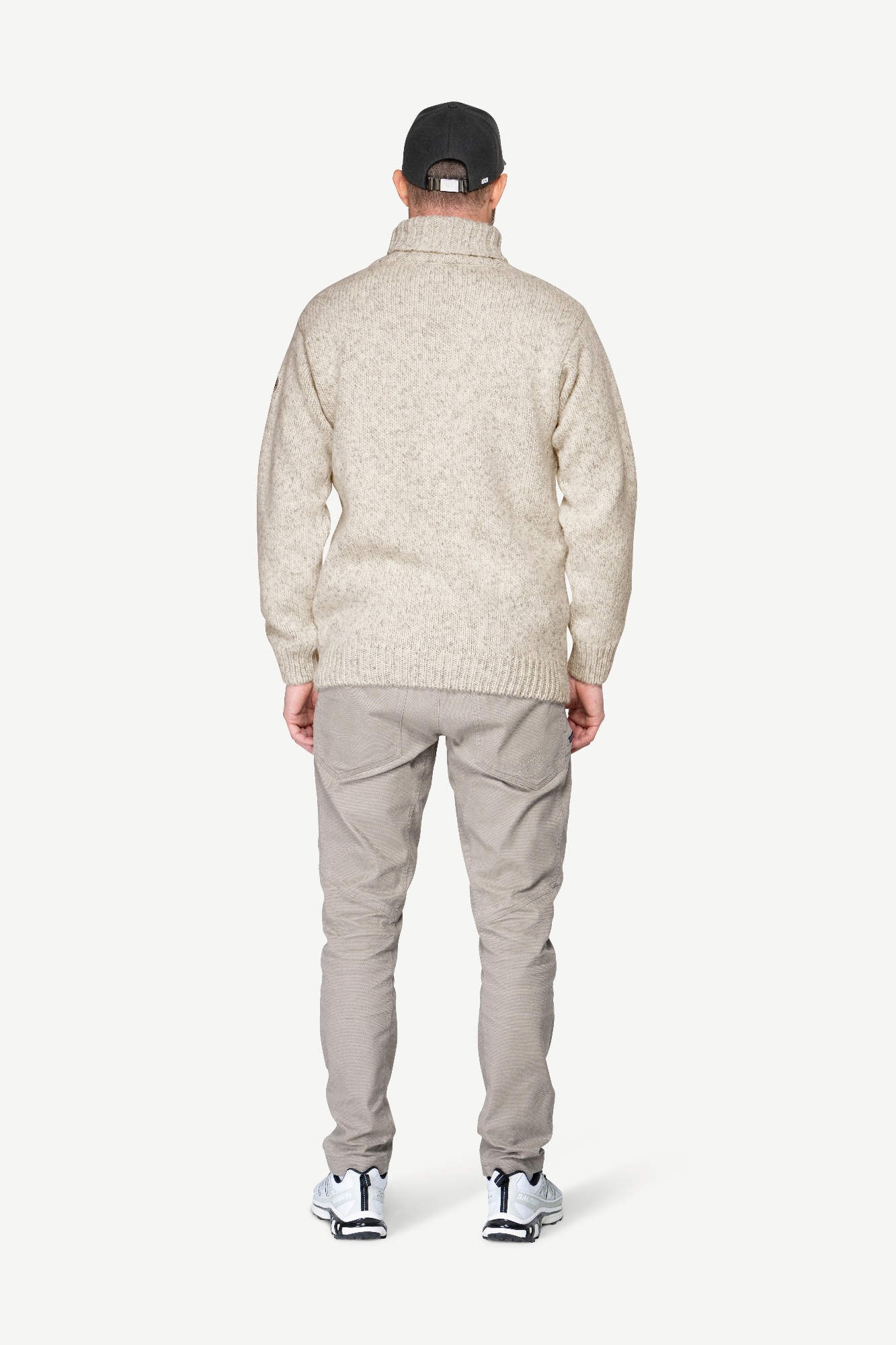 Devold Nansen Highneck Luonnonvalkoinen 03