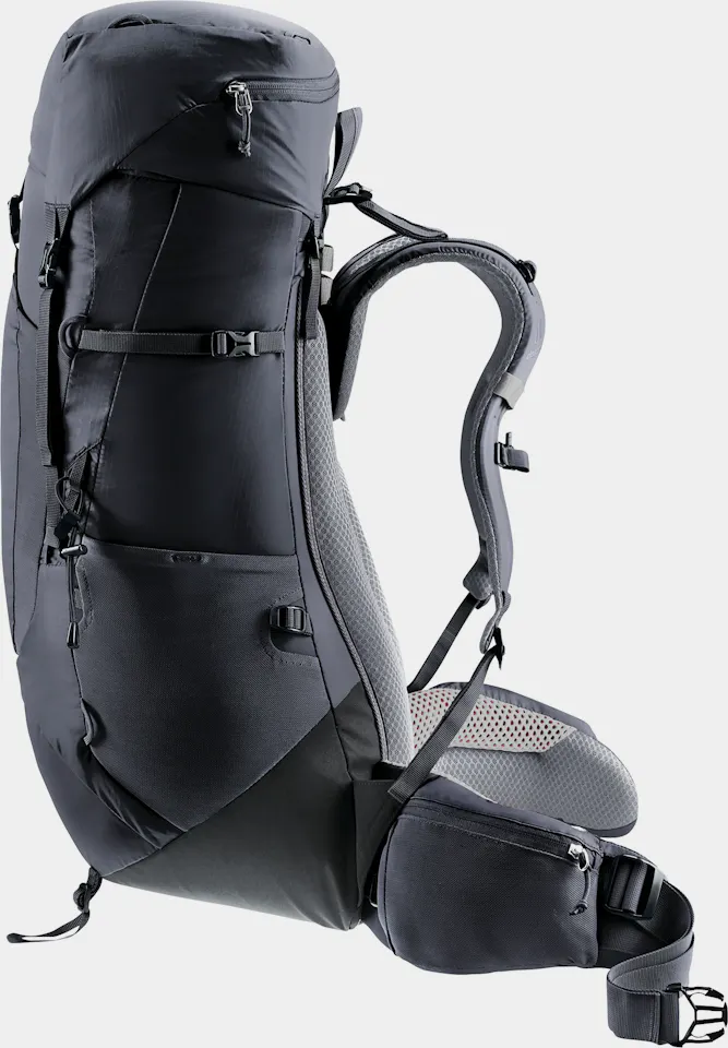 Deuter Aircontact Lite 40+10 Musta / Grafiitti 05