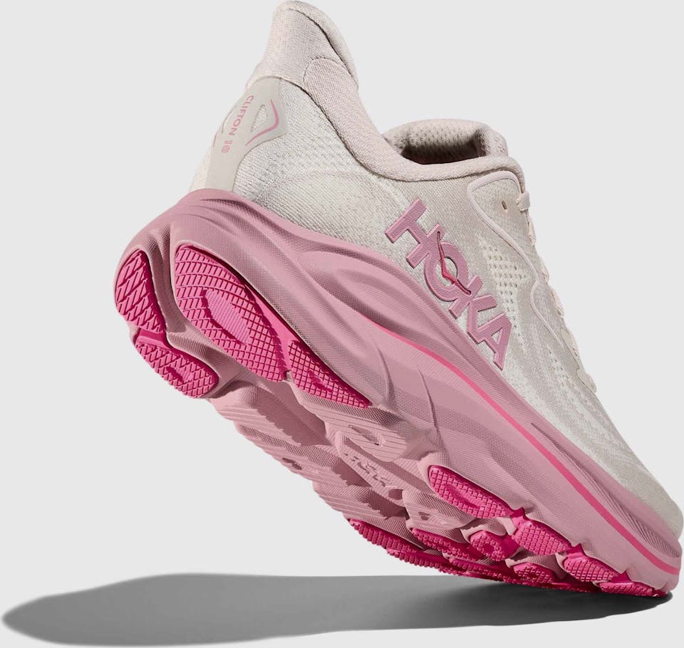 Hoka Women's Clifton 10 Rose Cream / Dried Rose 06
