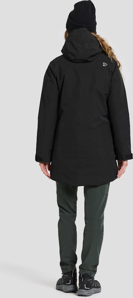 Didriksons Women's Marget Parka Black 10