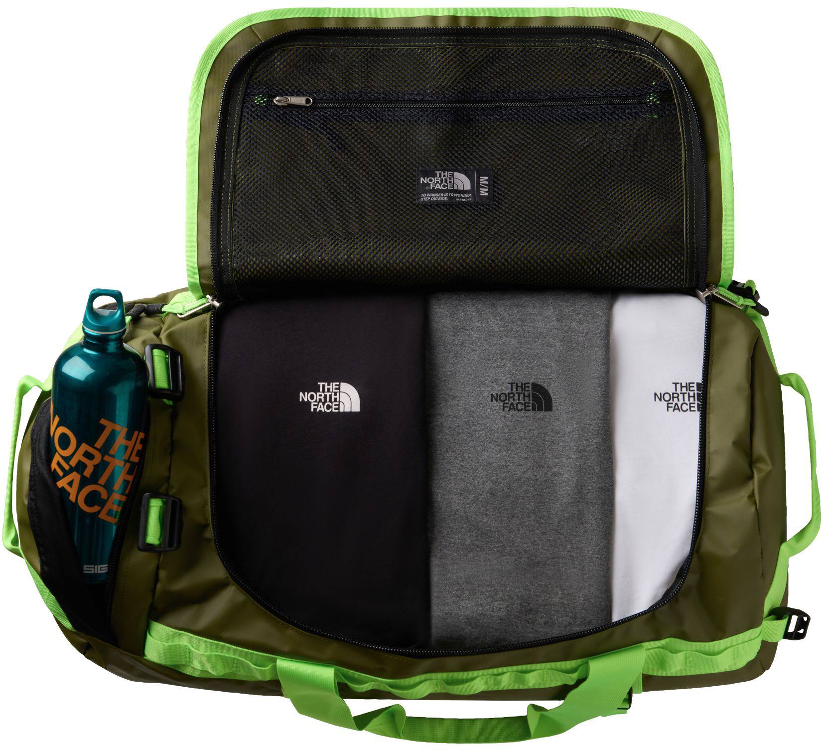 The North Face Base Camp Duffel M ja Travel Canister S Punainen 18