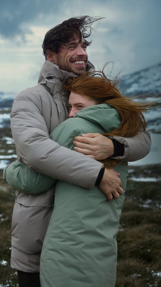 Didriksons Men's Akilles 2 Parka - Miesten talvitakki Ash Brown 17