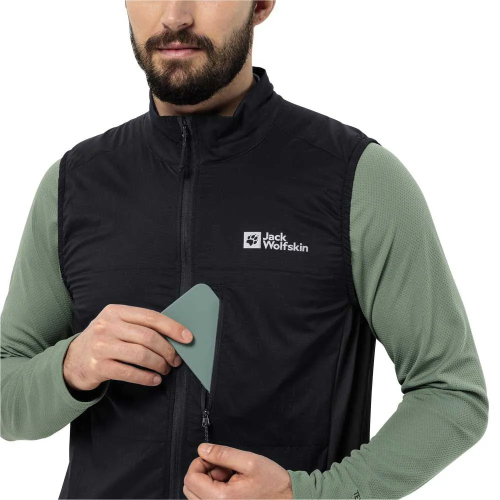 Jack Wolfskin Men's Morobbia Alpha Vest Black 04