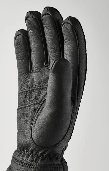 Hestra Buvika Deerskin Musta 02