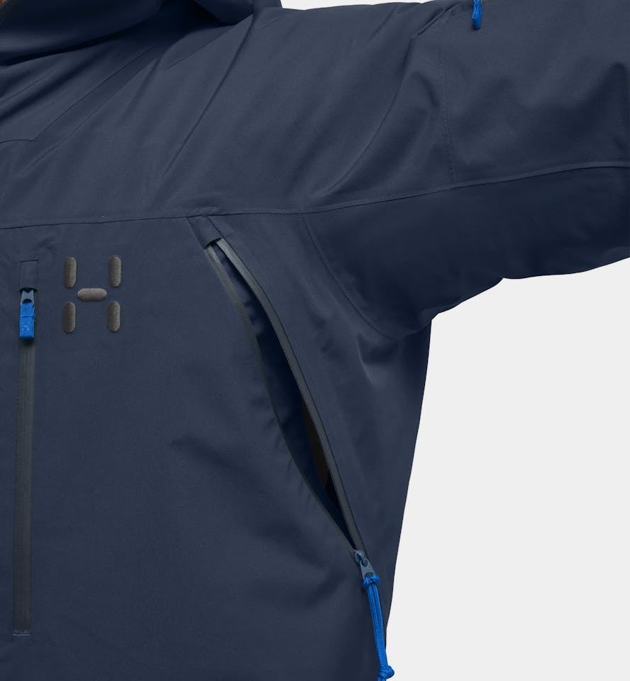 Haglöfs Men's Latnja GTX Insulated Jacket Tarn Blue 08