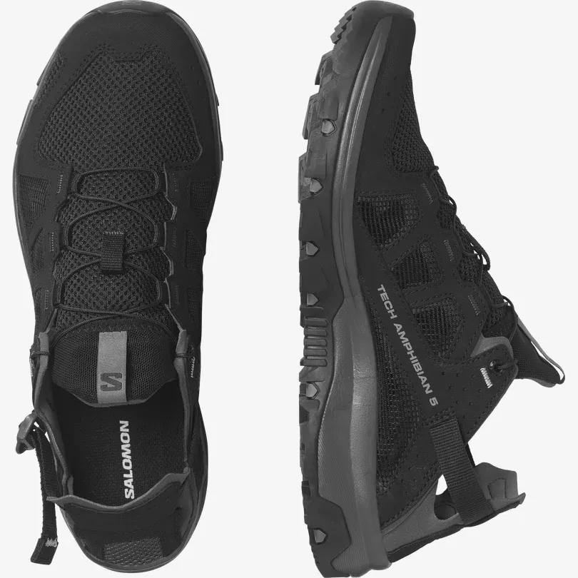 Salomon Men's Techamphibian 5 Black / Grey 06