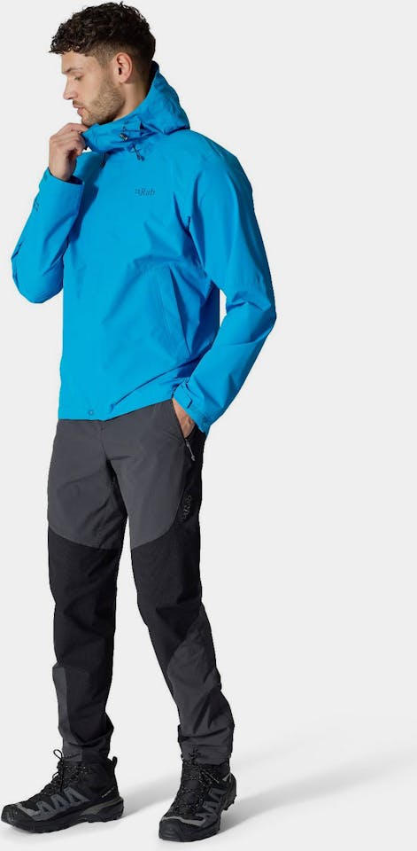 Rab Men's Downpour Jacket Pollen/Army 02