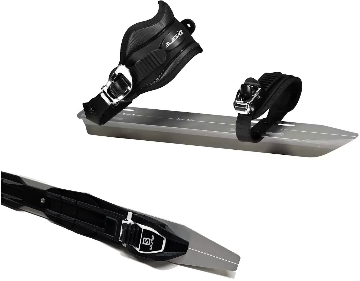 Black Ice Bi006 + Salomon Prolink Access Skate binding