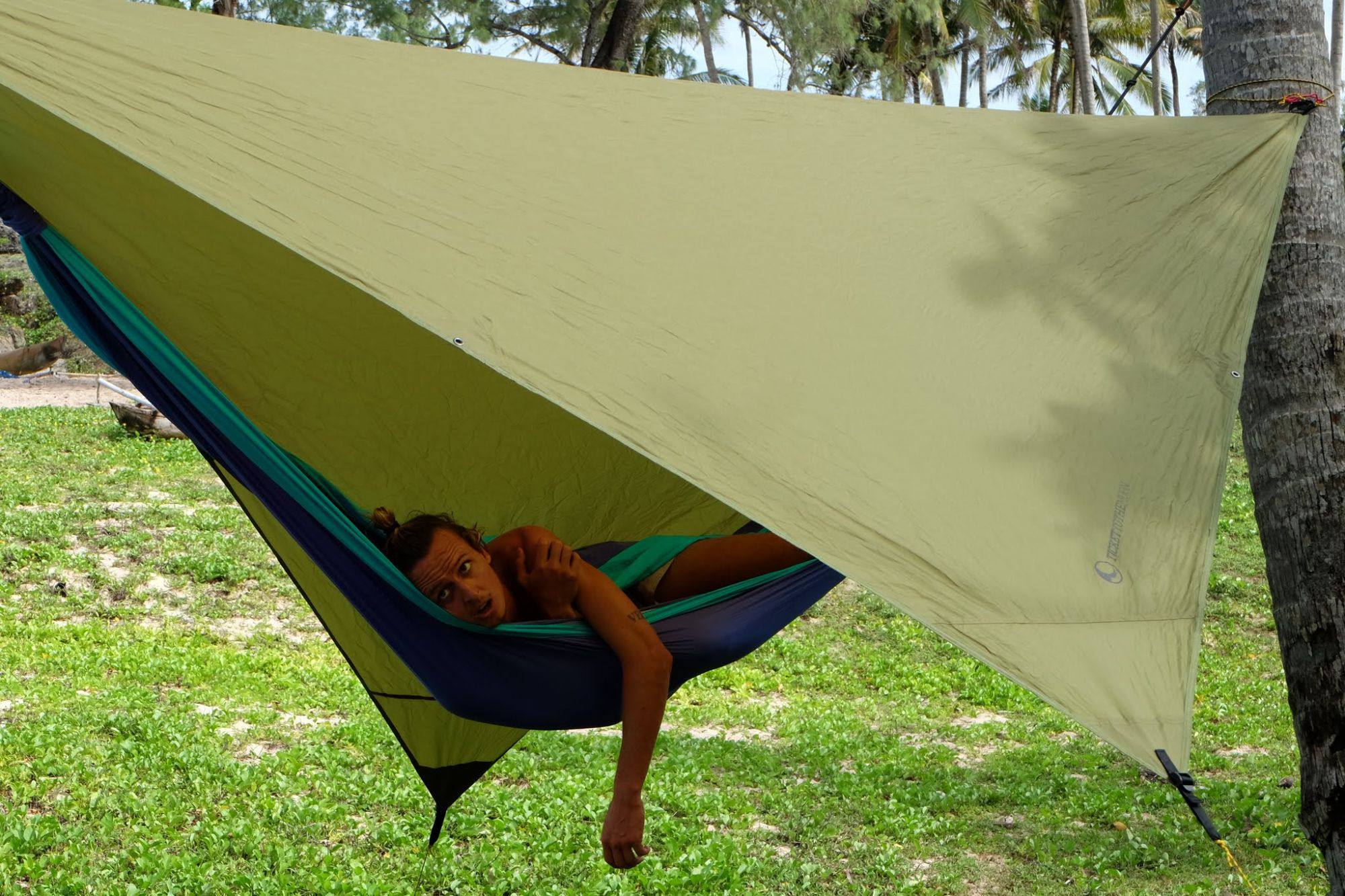 Ticket To The Moon Moon Tarp Tummanvihreä 08