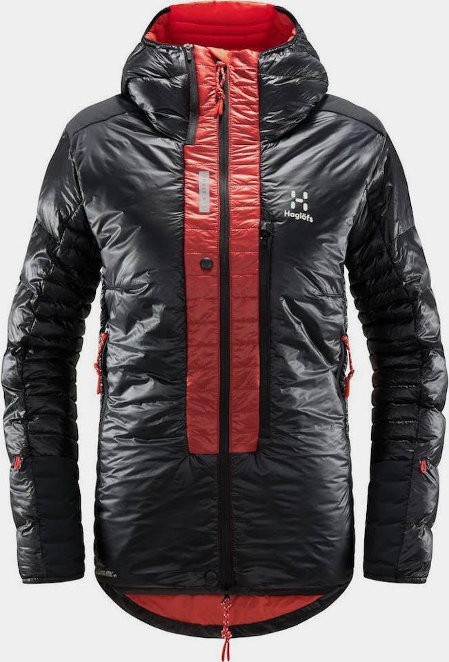Haglöfs Women's L.I.M ZT Down Jacket Black / Red 01