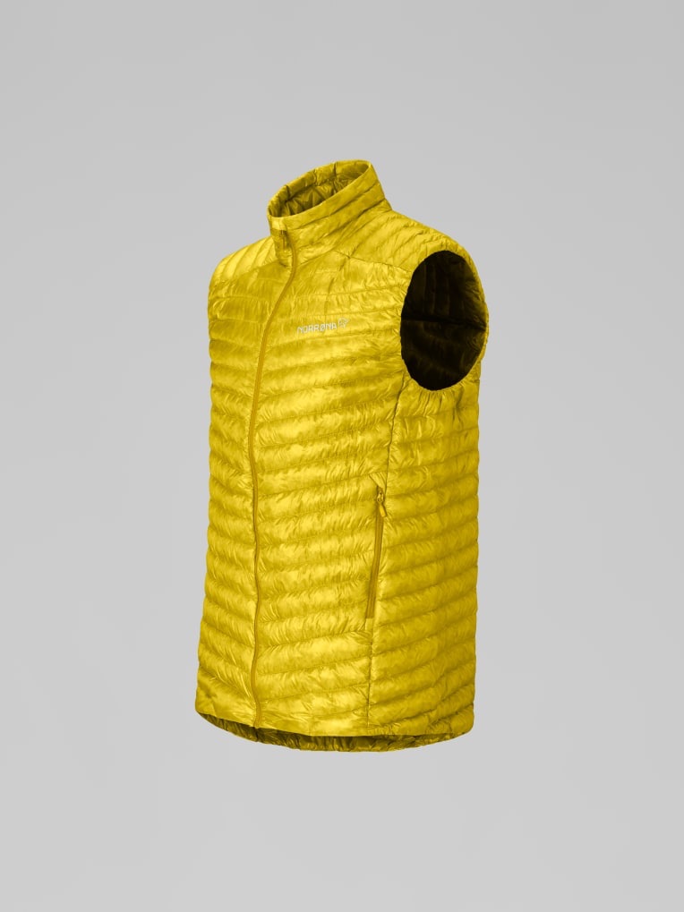 Norrøna Men's Trollveggen Superlight Down800 Vest Antique Moss 07