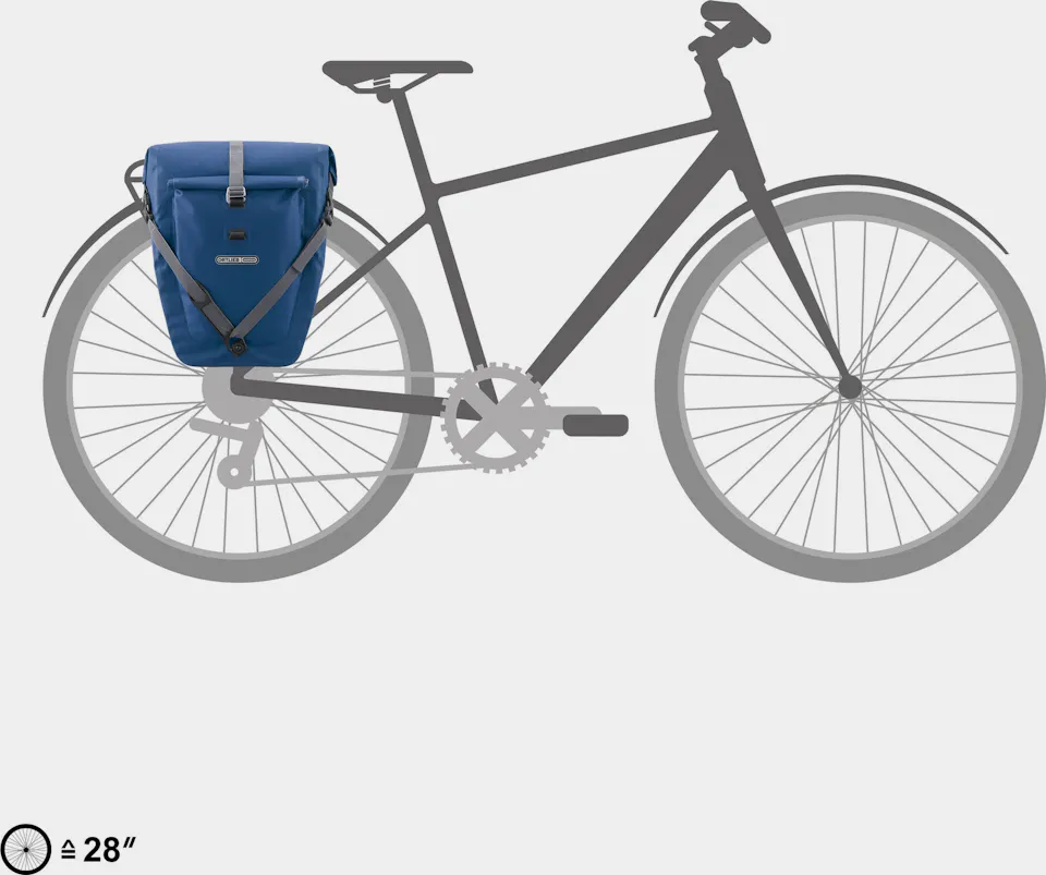 Ortlieb Back-Roller Plus QL2.2, yksi kappale Sininen 02