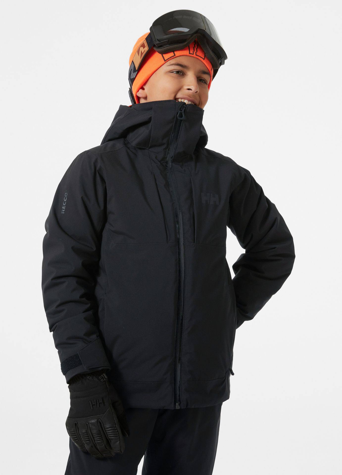 Helly Hansen Jr Alpha Jacket Musta 10