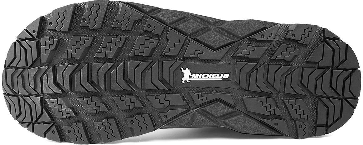 Icebug Women's Grove Michelin Woolpower - Naisten pitopohjakengät Musta / Harmaa 02