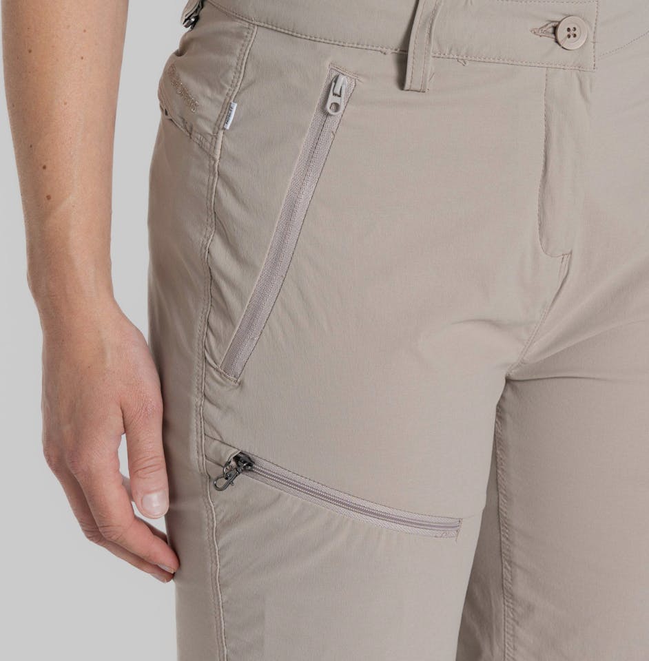 Craghoppers Women's Nosilife Pro Convertible III Trousers Mushroom 07