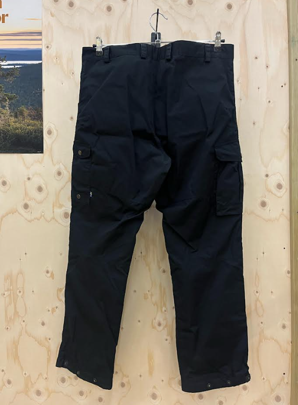 Fjällräven Vidda Pro Regular Trousers 54 Musta (Second Hand) Musta 04
