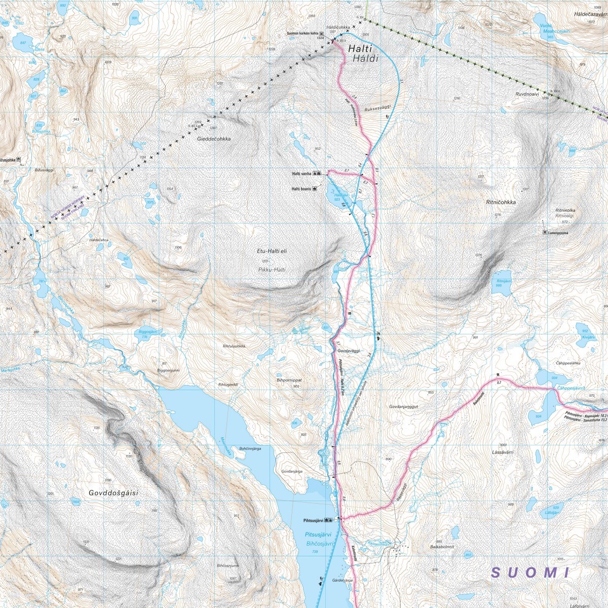 Calazo Halti Route  05