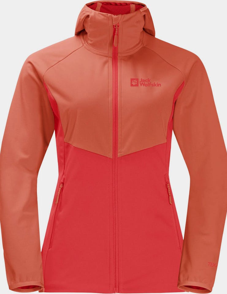 Jack Wolfskin Women's Go Hike Softshell Orange 01