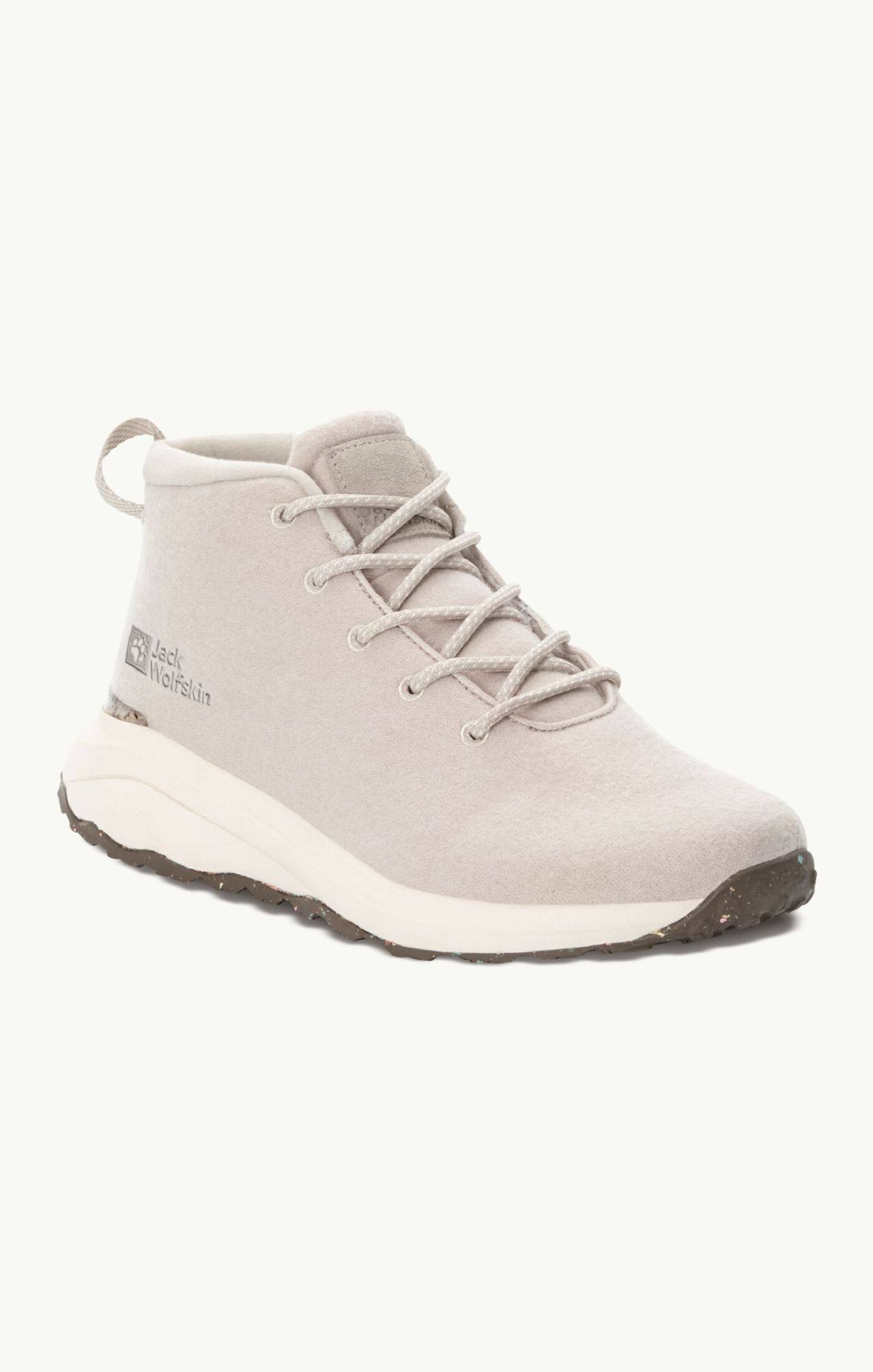 Jack Wolfskin Women's Campfire Wool Mid Harmaa 04