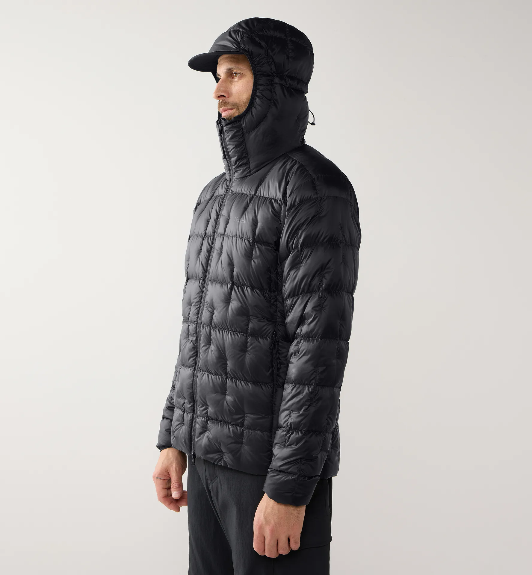 Haglöfs Men's Hede Down Hood Black 04