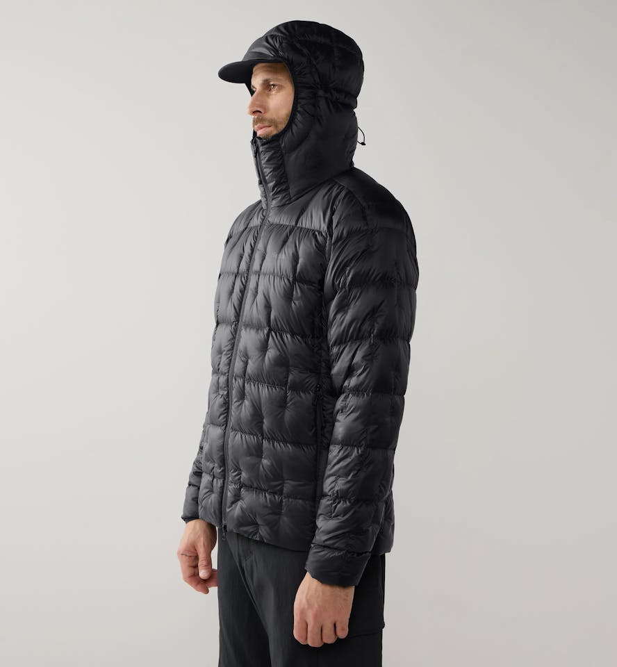 Haglöfs Men's Hede Down Hood Black 04