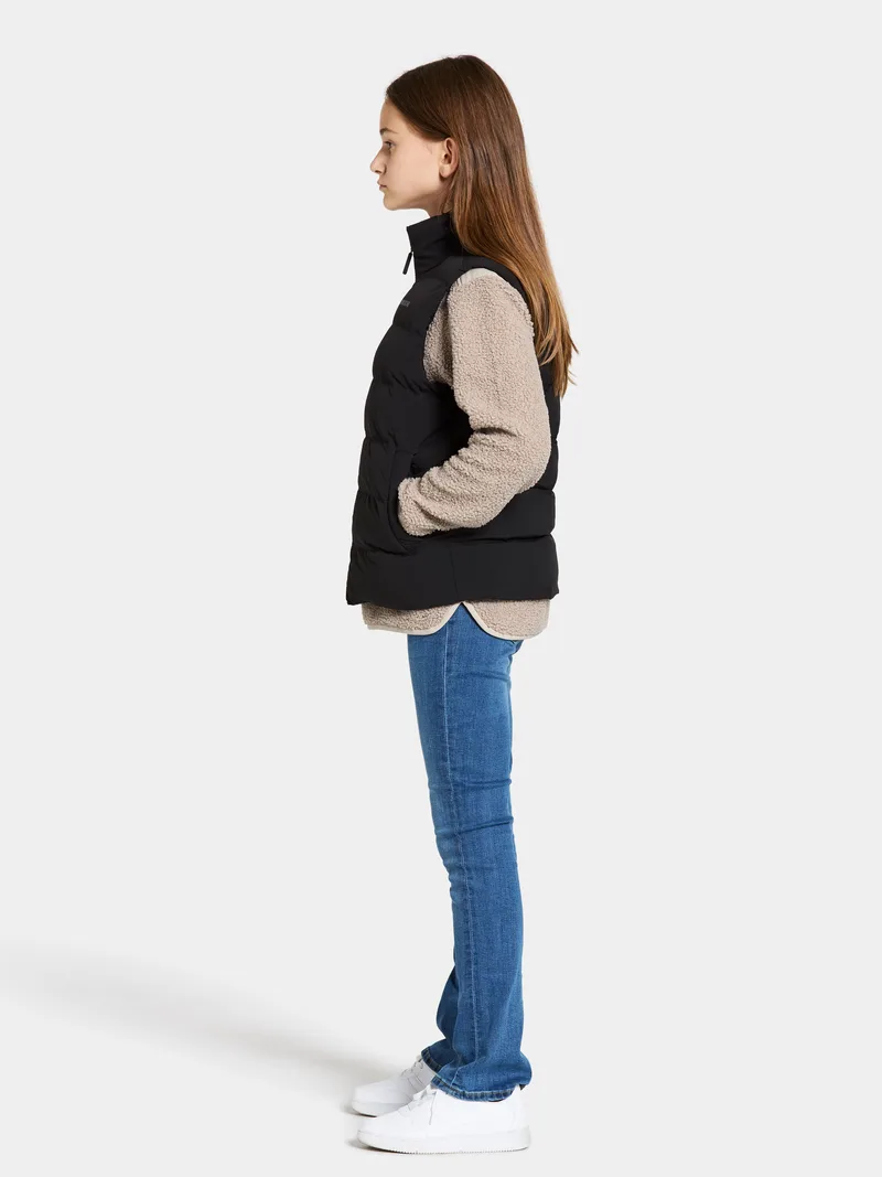Didriksons Kilo Kids Vest Black 04