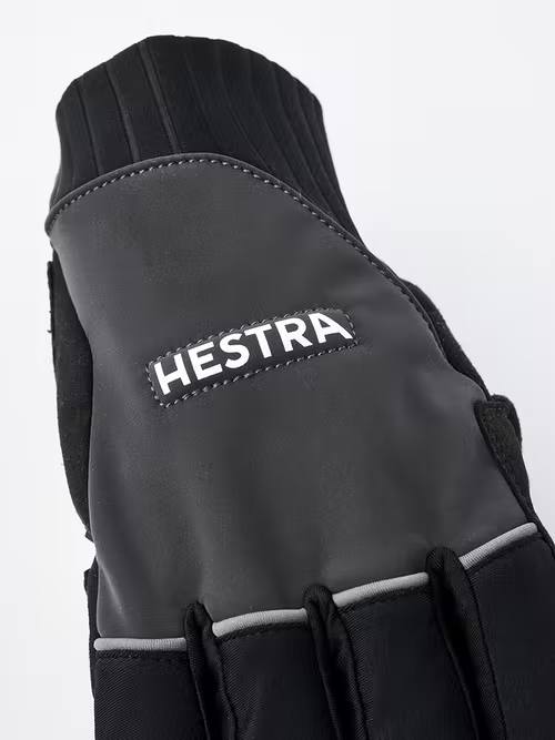 Hestra Bike Reflective Long Musta / Harmaa 03