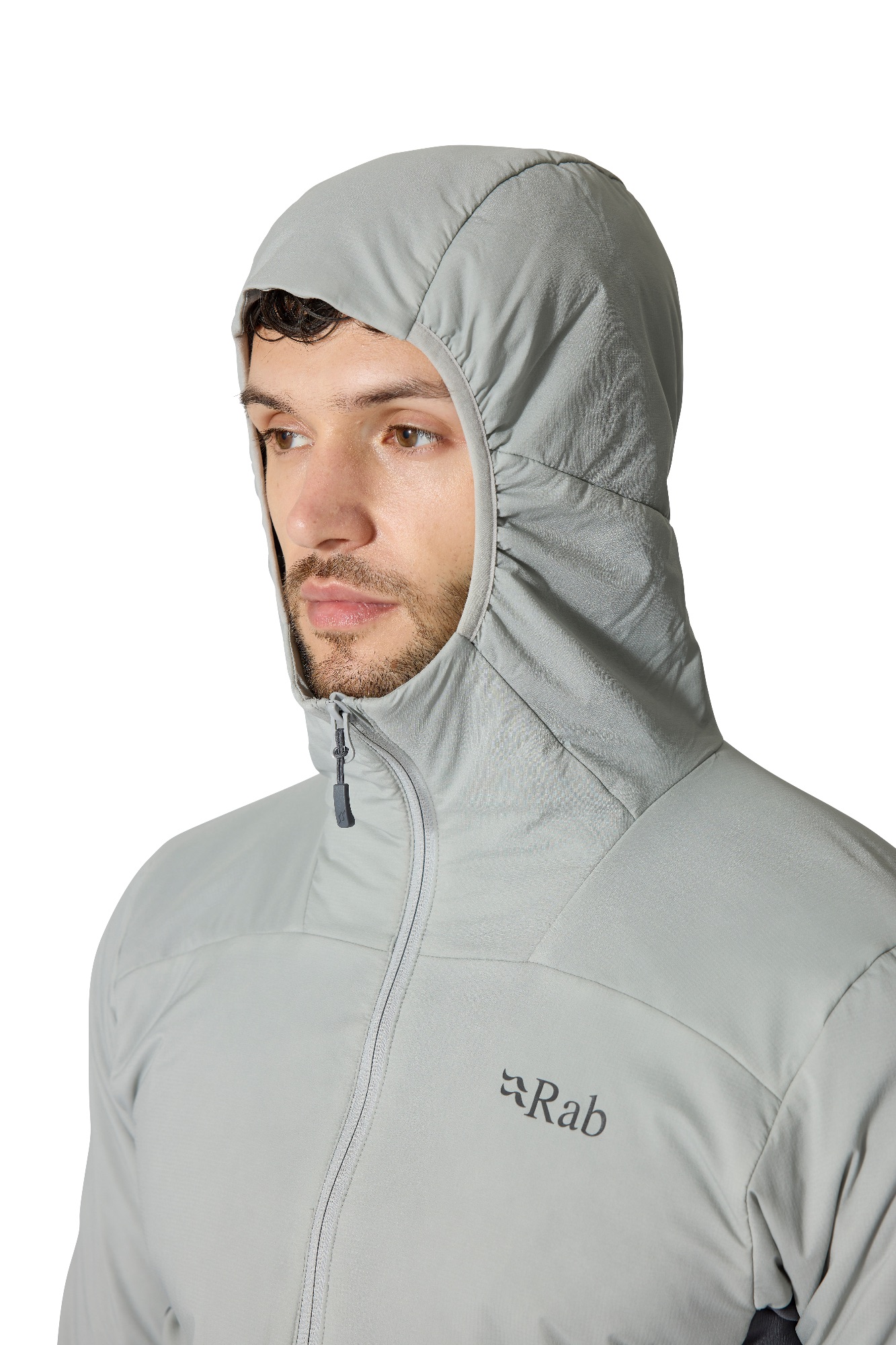 Rab Men's Xenair Alpine Flex Jacket Light Zinc 12