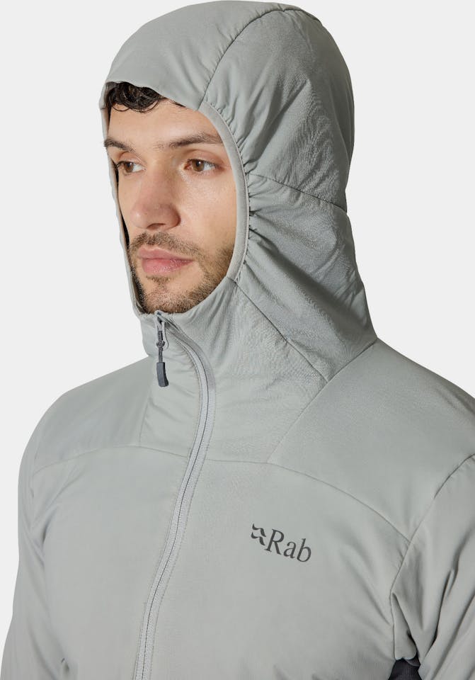 Rab Men's Xenair Alpine Flex Jacket Light Zinc 12