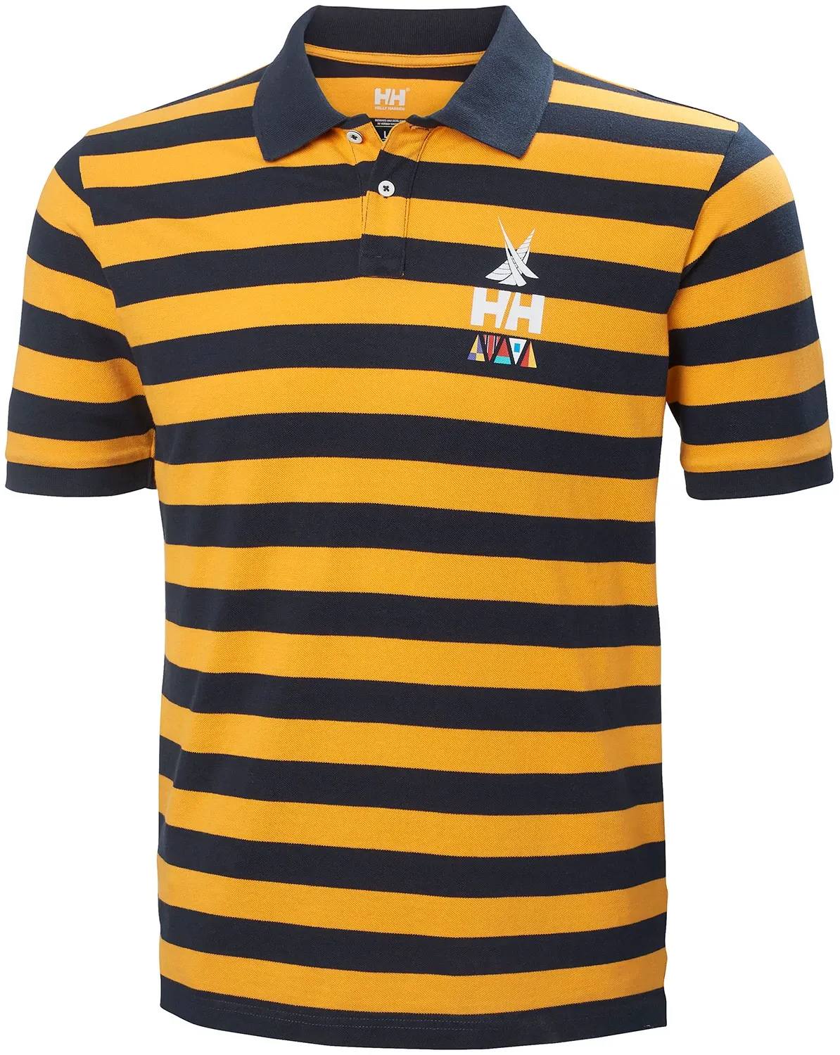 Helly Hansen Men's Koster Polo Keltainen/Sininen 02