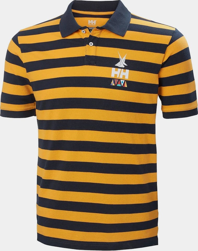 Helly Hansen Men's Koster Polo Keltainen/Sininen 02