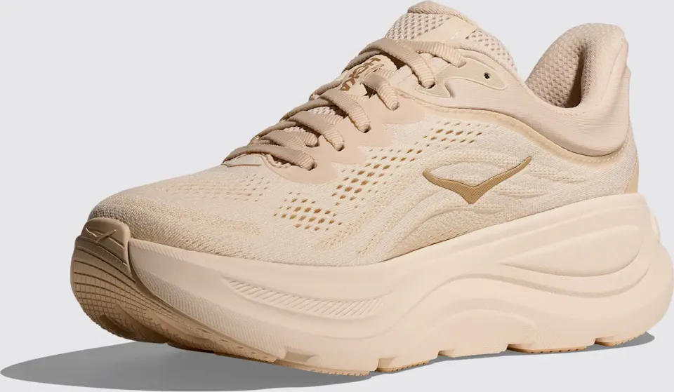 Hoka Women's Bondi 9 Wide Vanilla / Birch 03