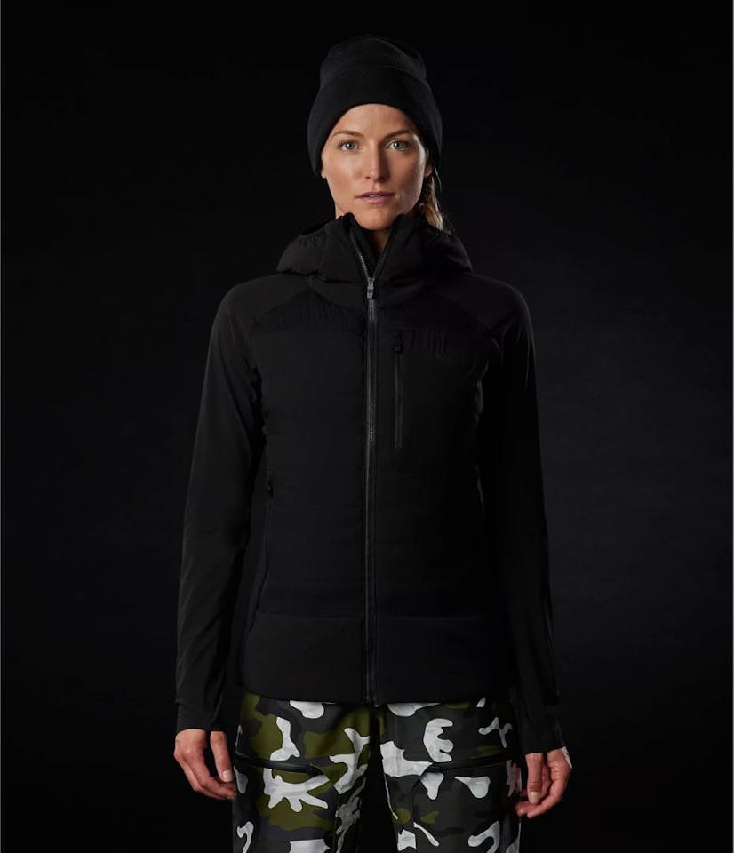 The North Face Steep 50/50 W Down Jacket Musta 01