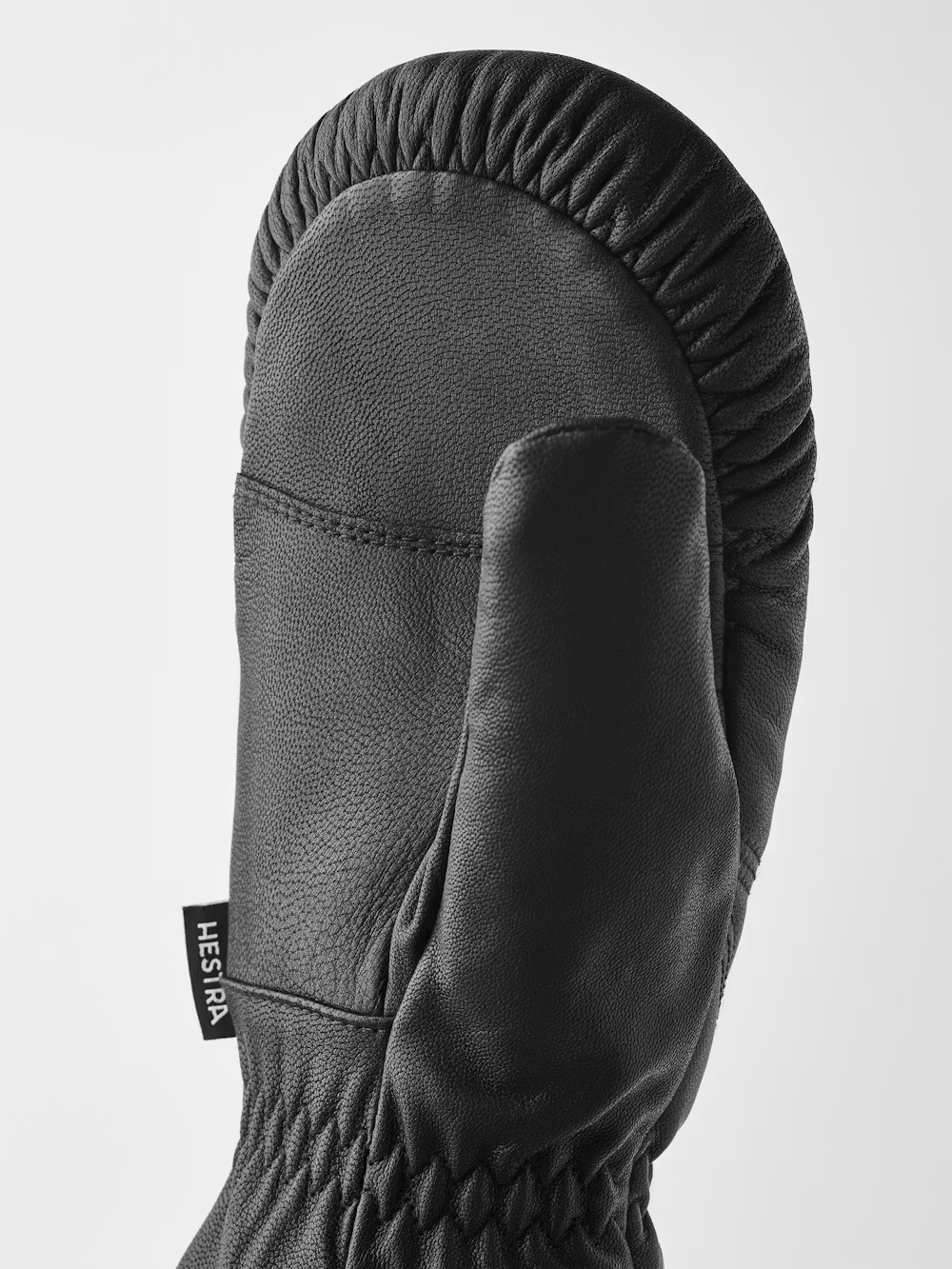 Hestra Leather Box Mitt Black 04