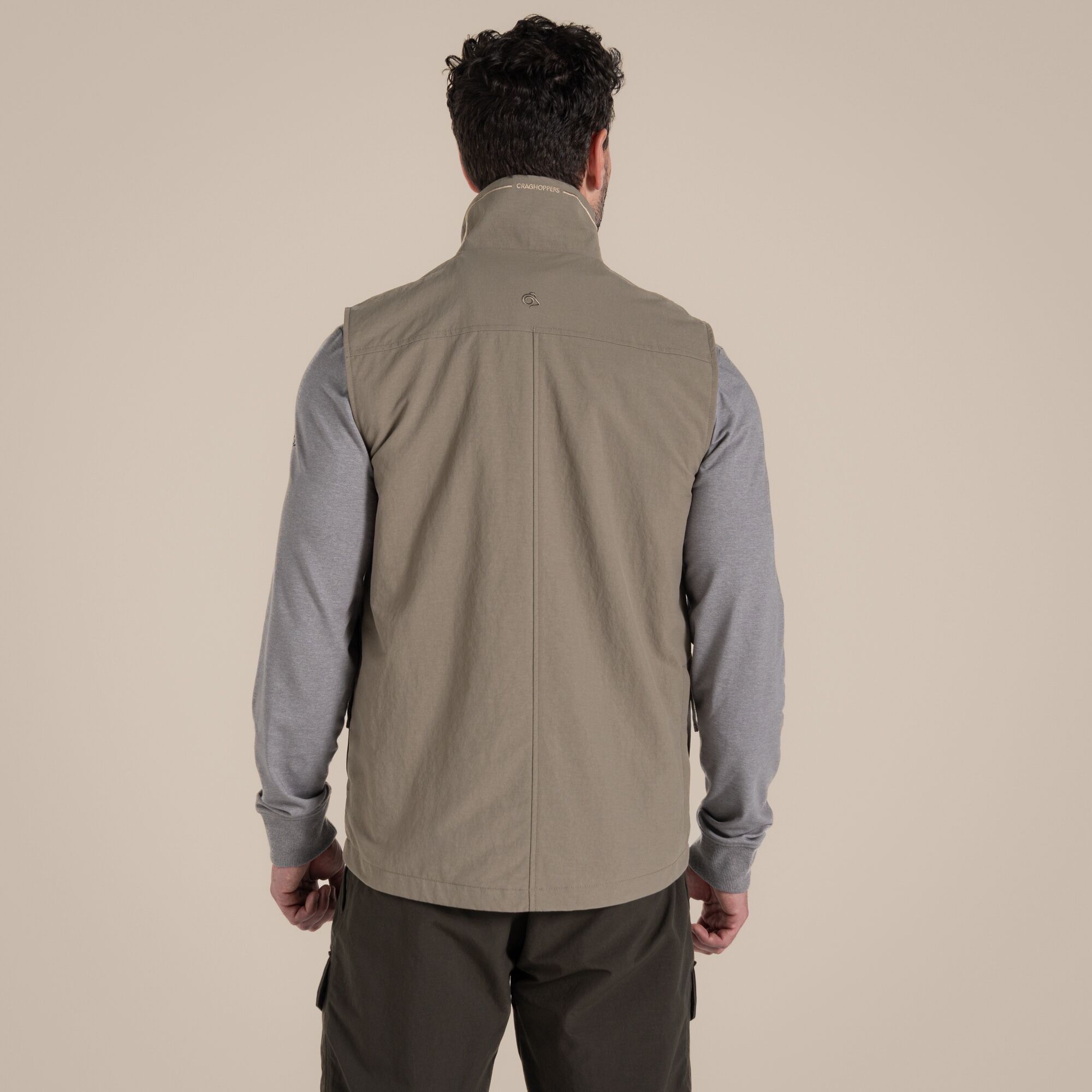 Craghoppers Men's Adventure Gilet IV Pebble 02