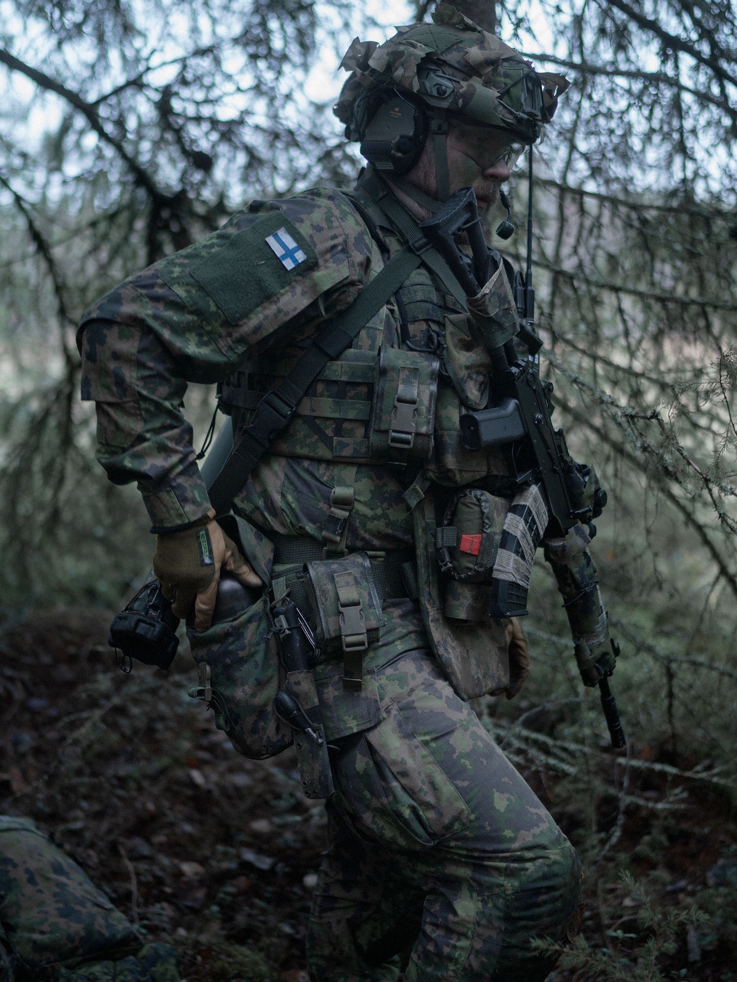 Savotta Lidded GP Pouch 3x4 Vihreä 08