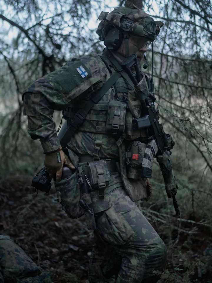 Savotta Lidded GP Pouch 3x4 Vihreä 08