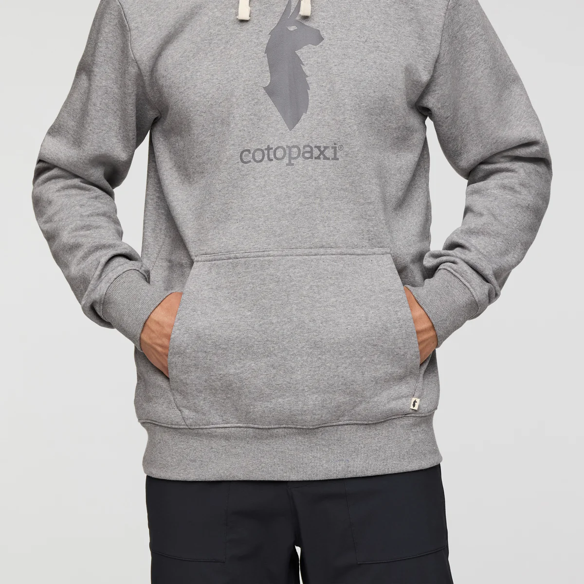 Cotopaxi Men's Llama Pullover Hood Light grey 05