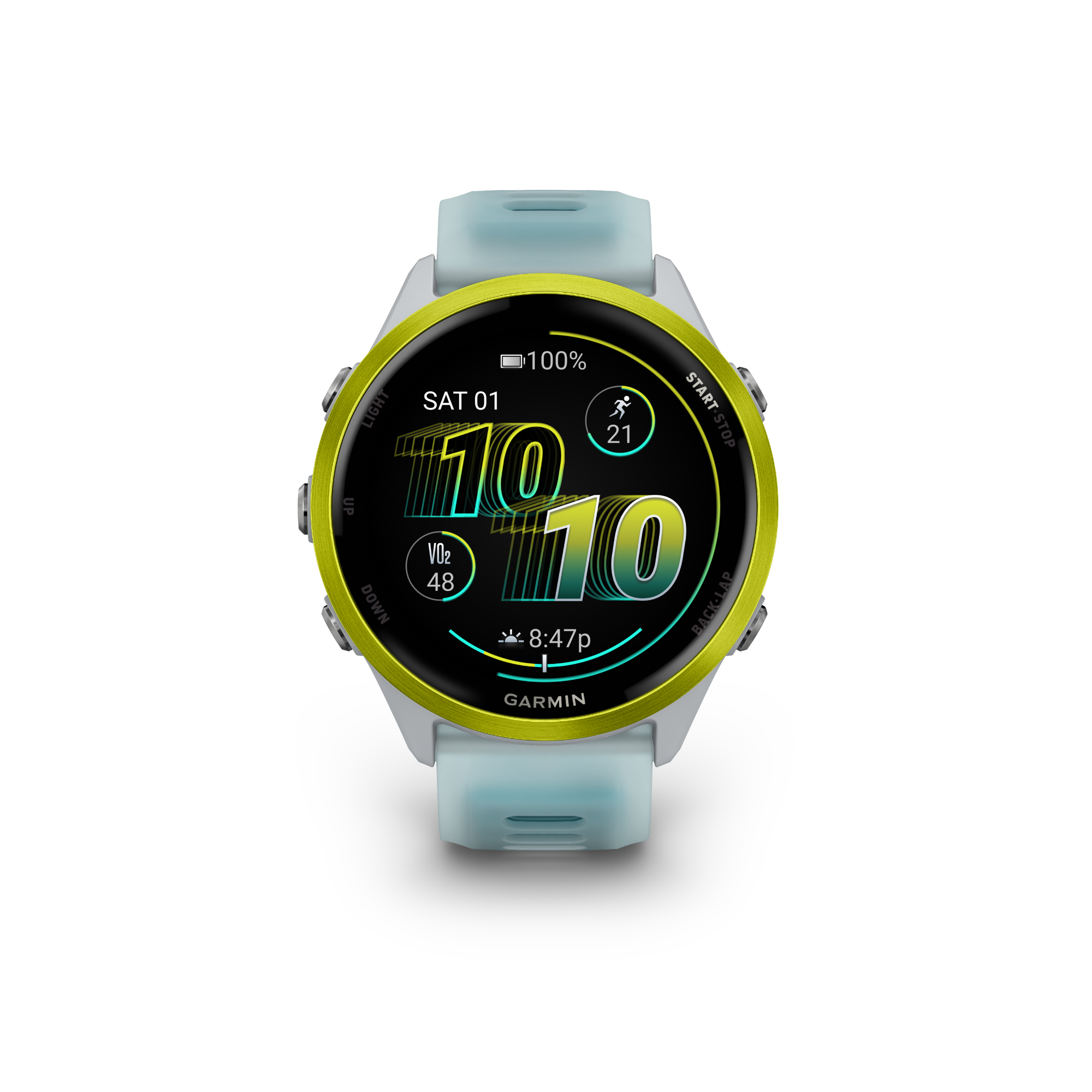 Garmin Forerunner 570 Yellow Aluminium  05