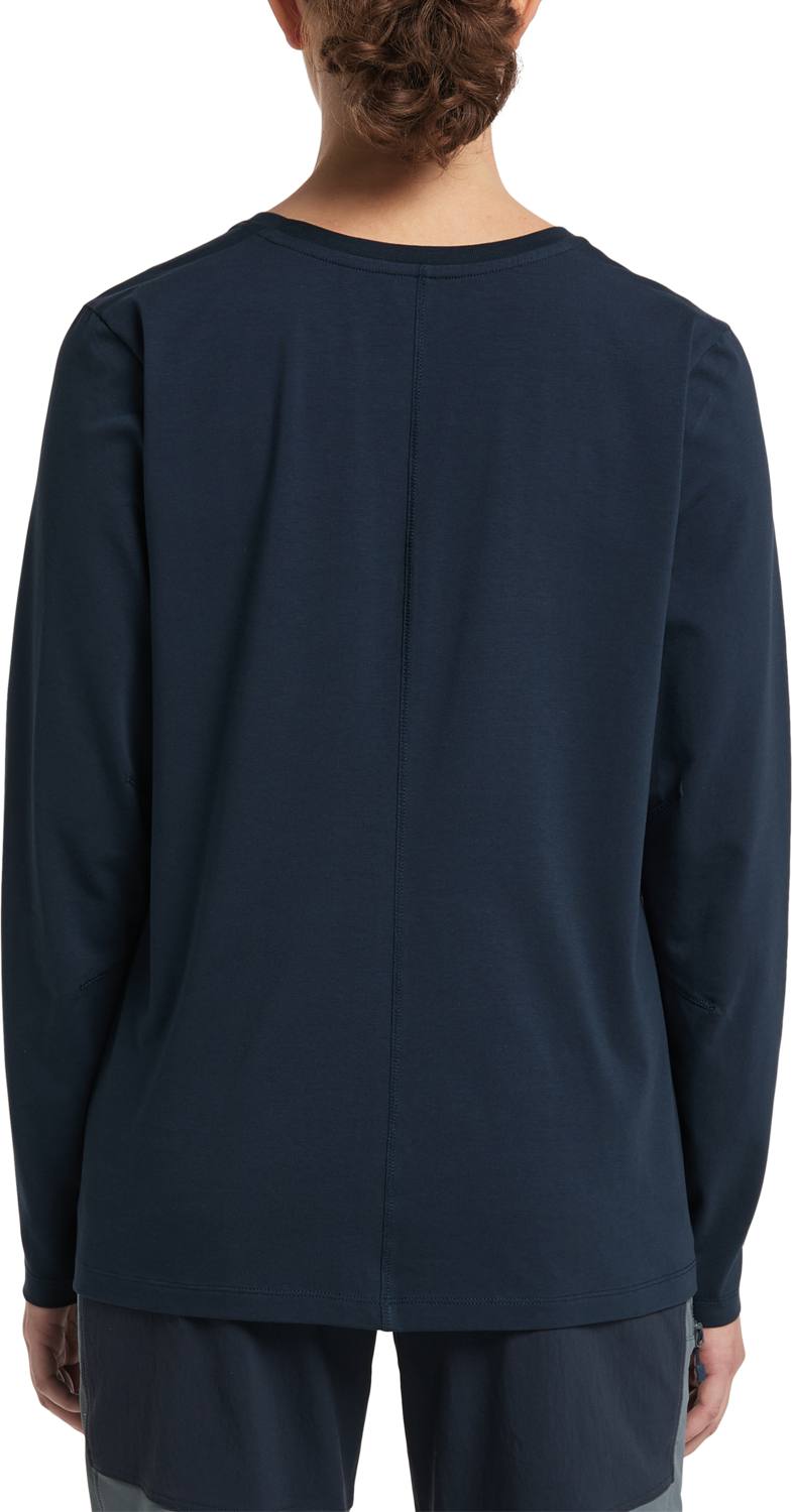 Haglöfs Women's Curious LS Tee Tarn Blue 02