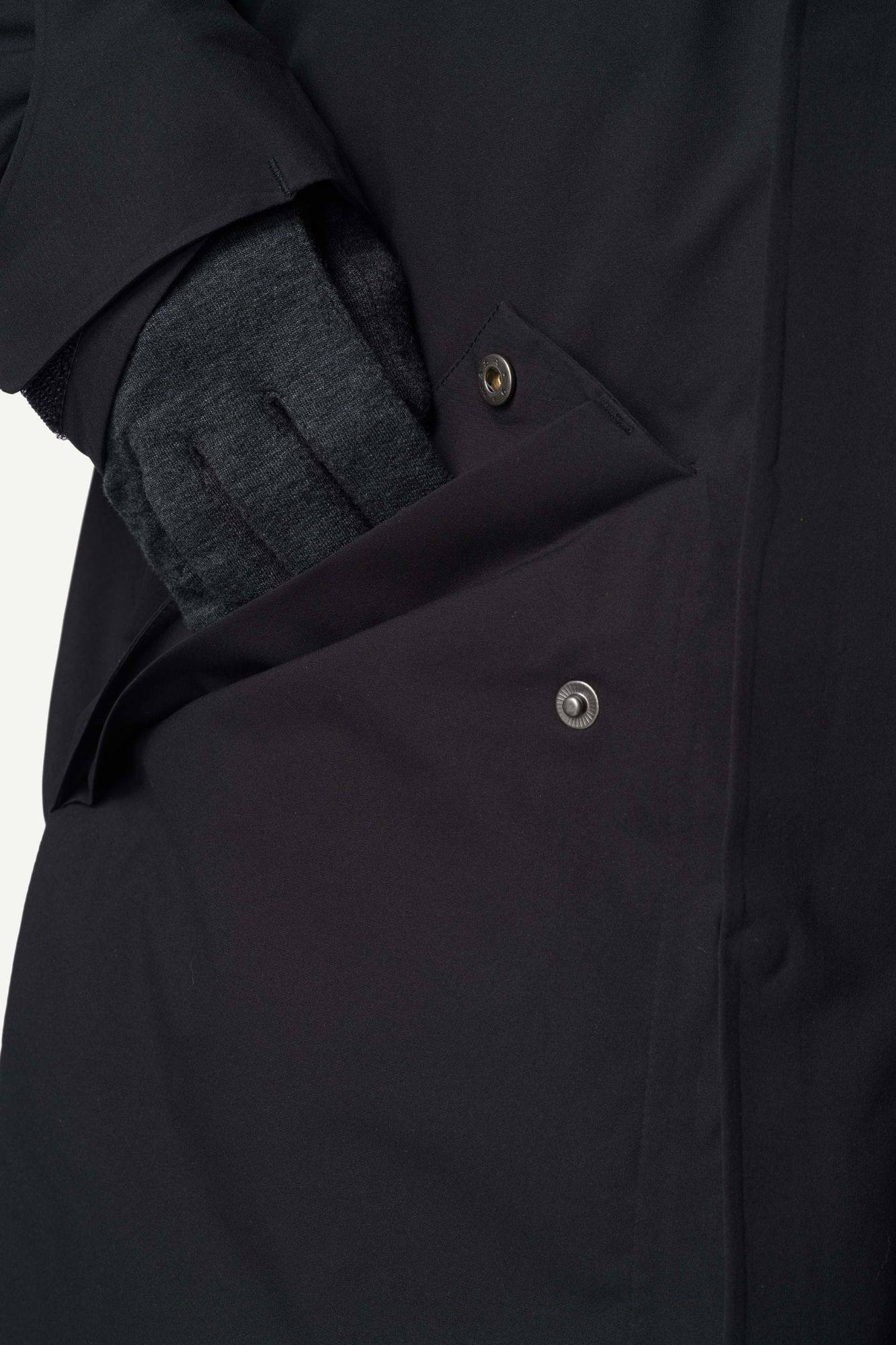 Houdini Men's Fall In Parka - Miesten vedenpitävä parkatakki Musta 09