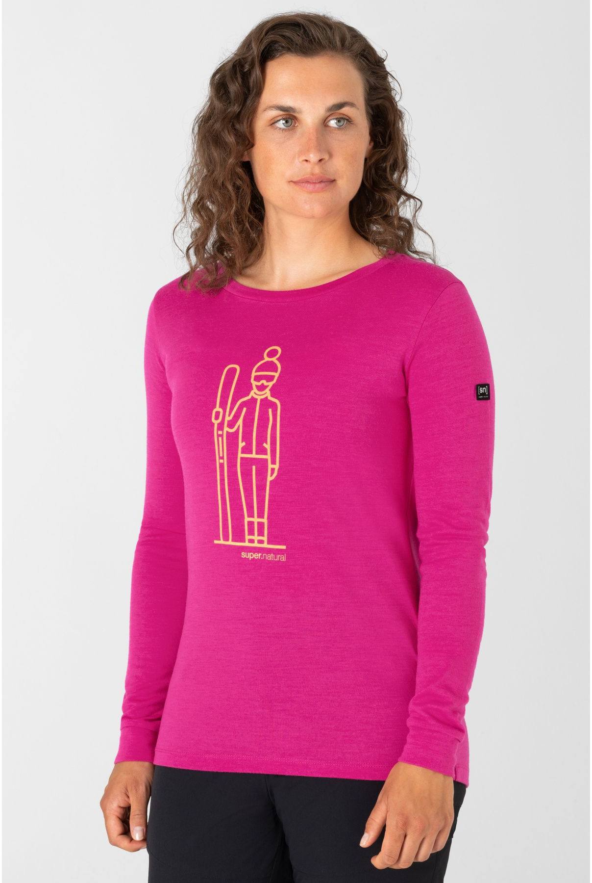 Supernatural Women's Skianto LS Fuchsia 04