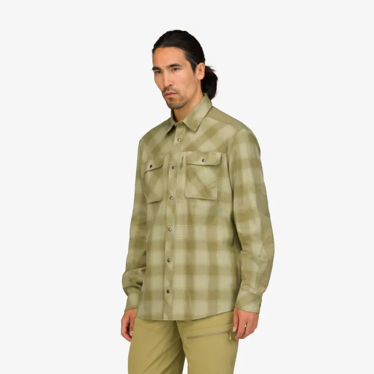 Norrøna Men's Femund Flannel Shirt Sage 04