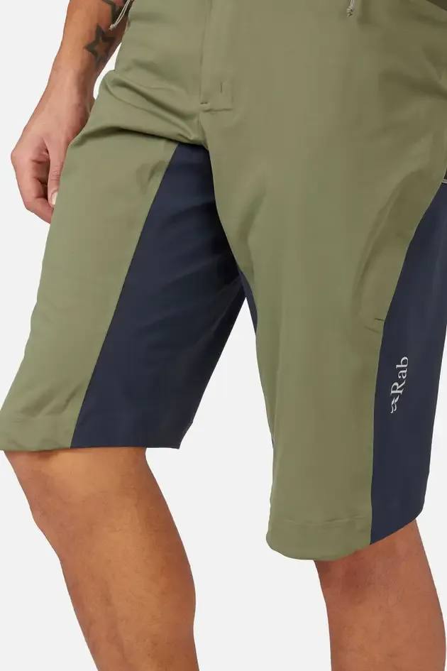 Rab Men's Cinder Kinetic Shorts Light Khaki 05