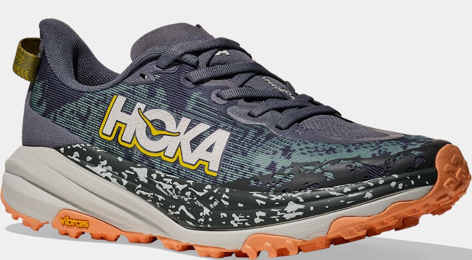 Hoka Women's Speedgoat 6 Wide GREY SKIES / COSMIC GREY 01