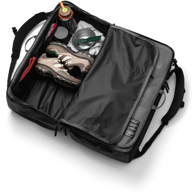 DB Roamer Pro Split 90L Duffel Black 07